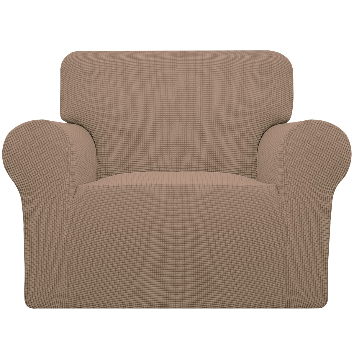 Easy-Going Stretch Couch Covers for Sofa Washable Large Dark Gray