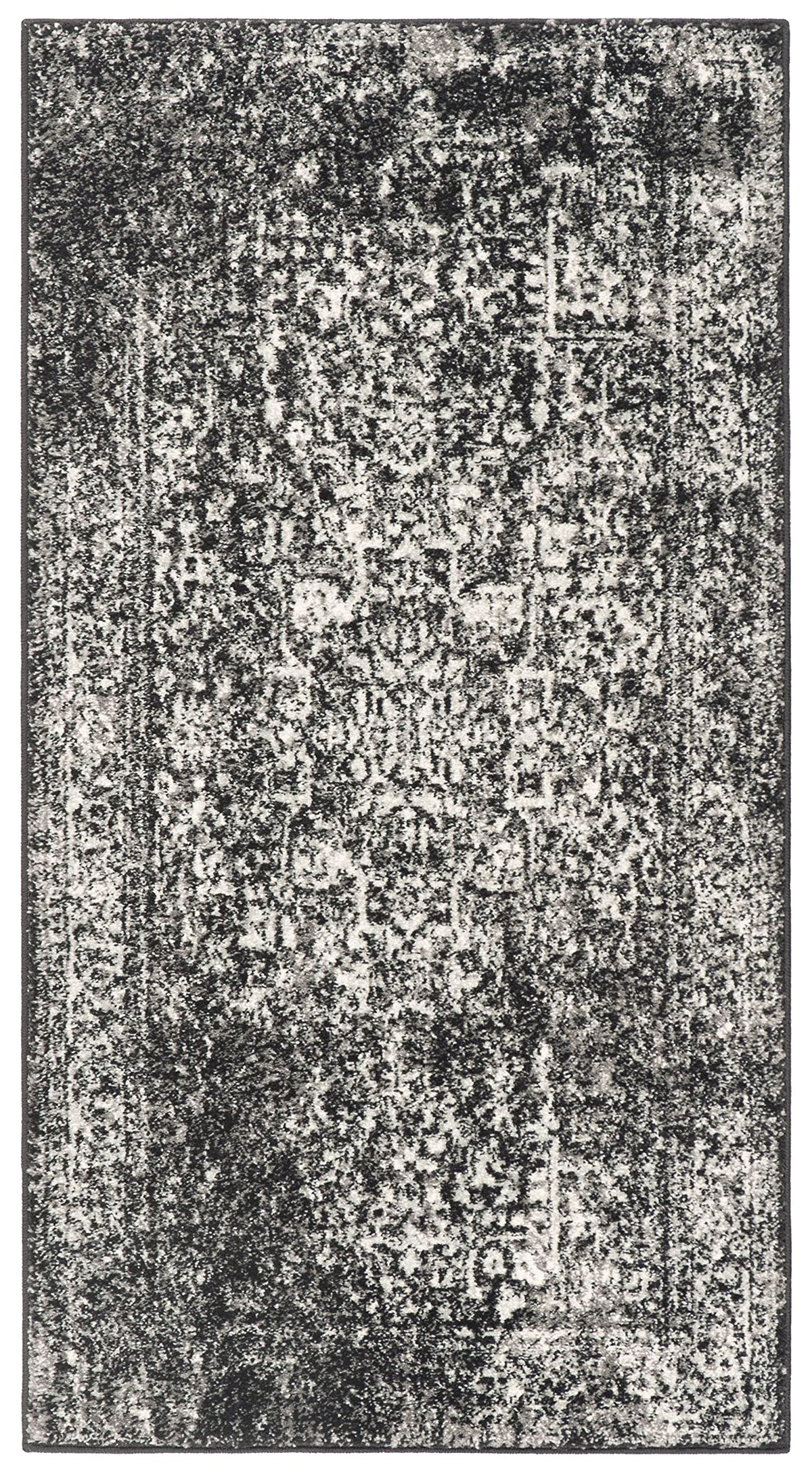 SAFAVIEH Evoke Area Rug 8x10 Large, Ivory & Taupe EVK256E