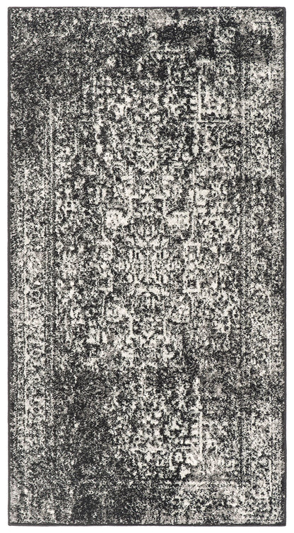 SAFAVIEH Evoke Area Rug 8x10 Large, Ivory & Taupe EVK256E
