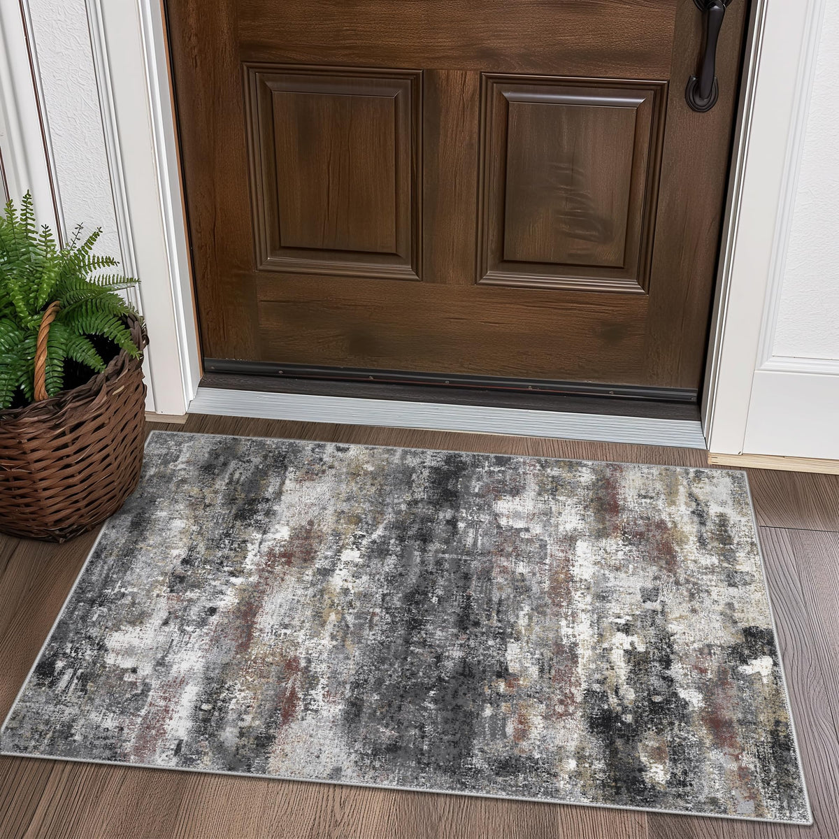 BEIMO 5X7 Area Rug for Living Room, Modern Abstract Washable Soft Non Slip