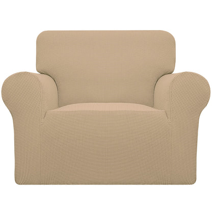 Easy-Going Stretch Loveseat Couch Covers Washable Dark Gray