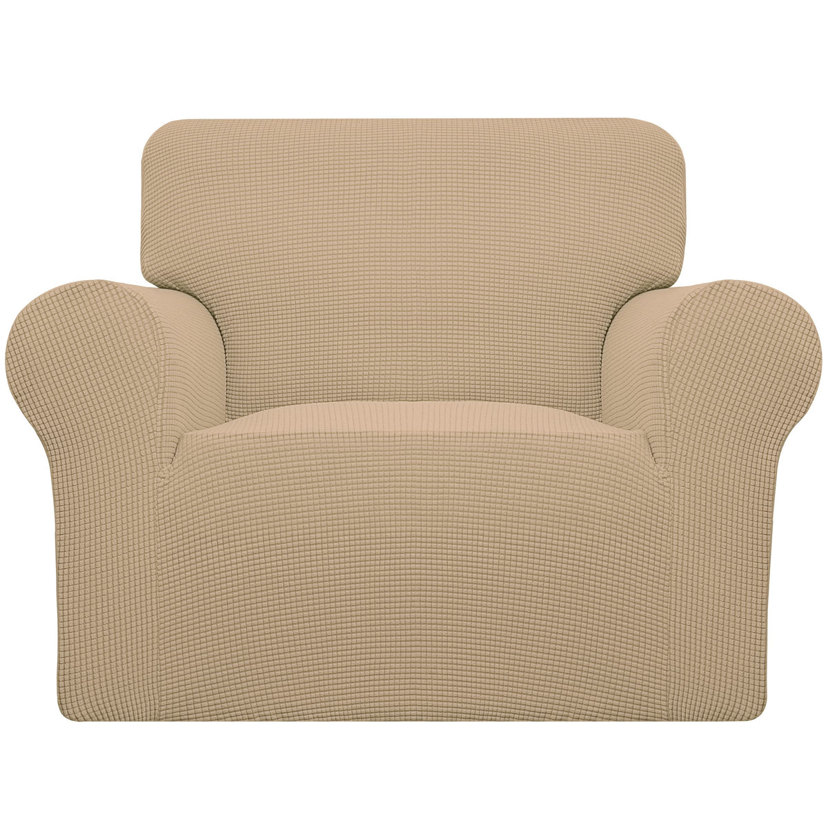 Easy-Going Stretch Couch Covers for Sofa Washable Large Dark Gray