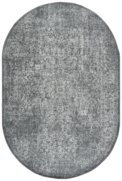 SAFAVIEH Evoke Area Rug 8x10 Large, Ivory & Taupe EVK256E