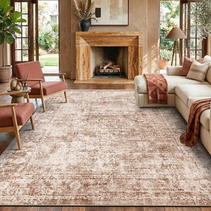 Homemate Washable Rug 9x12 Area Rugs - Vintage Rugs for Living Room