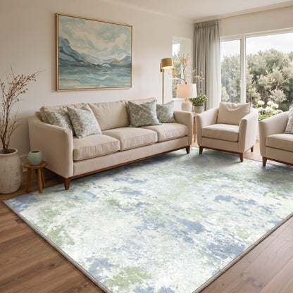 BEIMO 5X7 Area Rug for Living Room, Modern Abstract Washable Soft Non Slip