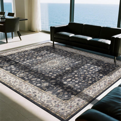 Washable Rugs 8x10 Area Rugs for Living Room,Bedroom,Dining Room Carpet