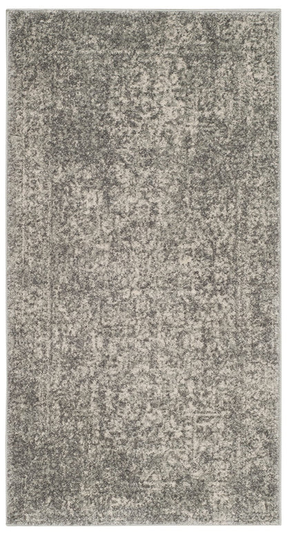 SAFAVIEH Evoke Area Rug 8x10 Large, Ivory & Taupe EVK256E