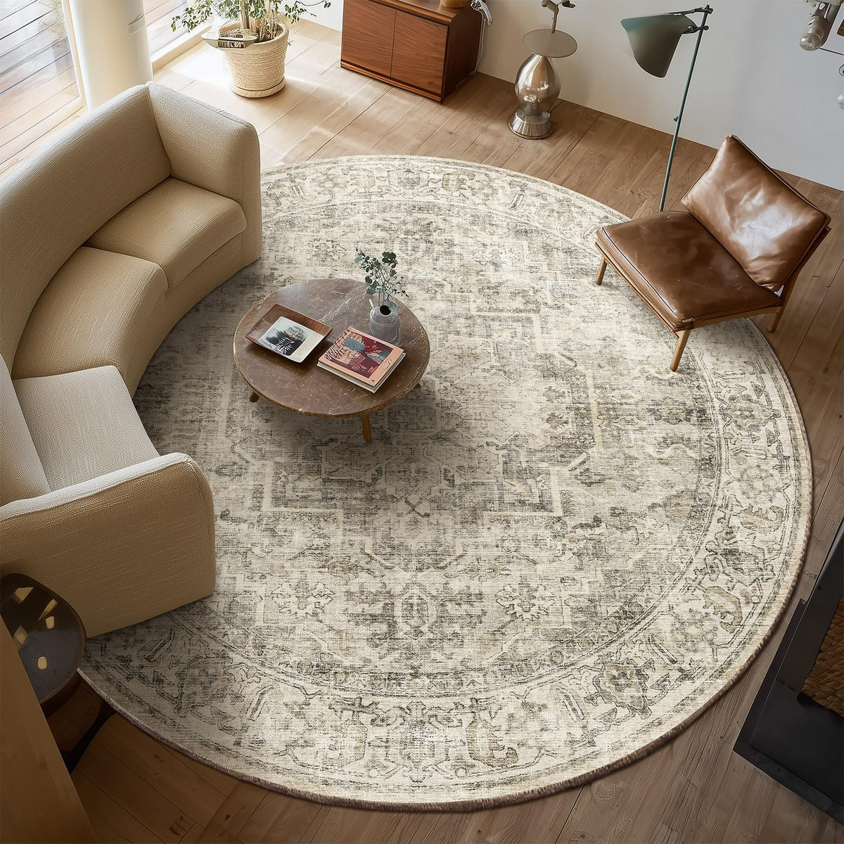 Area Rugs 9x12 Living Room: Washable Bedroom Rug Non Slip Large Boho Carpet
