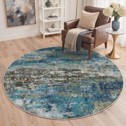 BEIMO 5X7 Area Rug for Living Room, Modern Abstract Washable Soft Non Slip