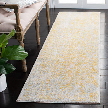 SAFAVIEH Evoke Area Rug 8x10 Large, Ivory & Taupe EVK256E