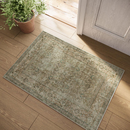 Area Rugs 9x12 Living Room: Washable Bedroom Rug Non Slip Large Boho Carpet