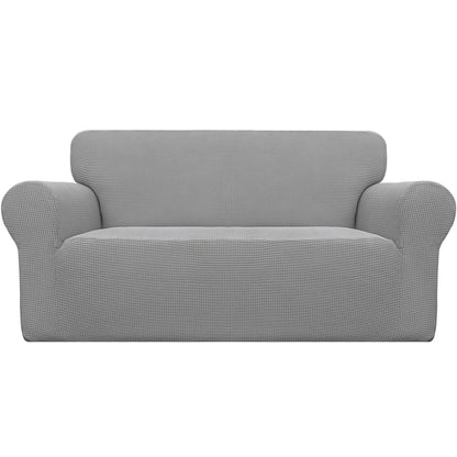 Easy-Going Stretch Couch Covers for Sofa Washable Large Dark Gray