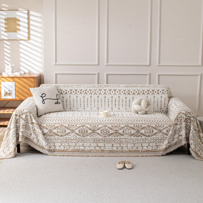 Couch Cover for Sofa, Boho Sofa Covers Washable 3 Cushion for Dogs