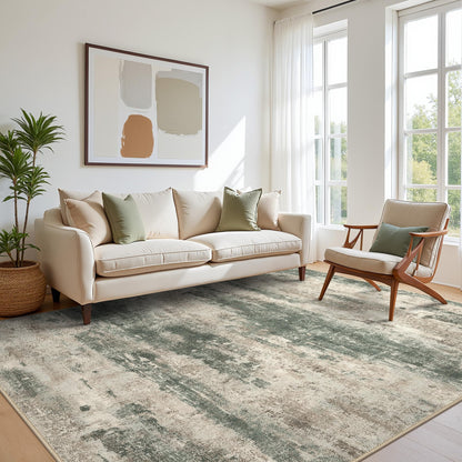 BEIMO 5X7 Area Rug for Living Room, Modern Abstract Washable Soft Non Slip