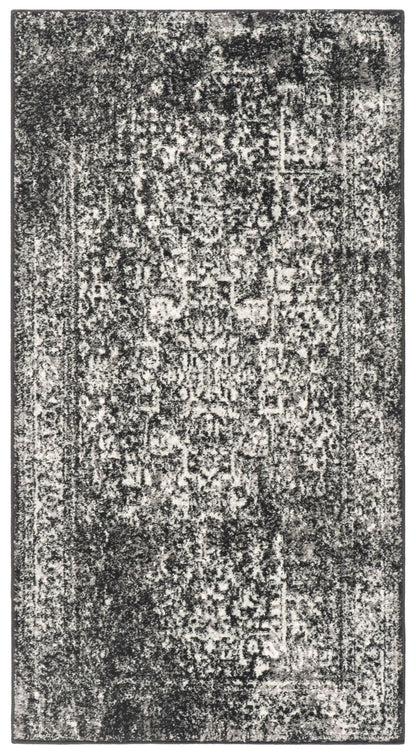 SAFAVIEH Evoke Area Rug 8x10 Large, Ivory & Taupe EVK256E