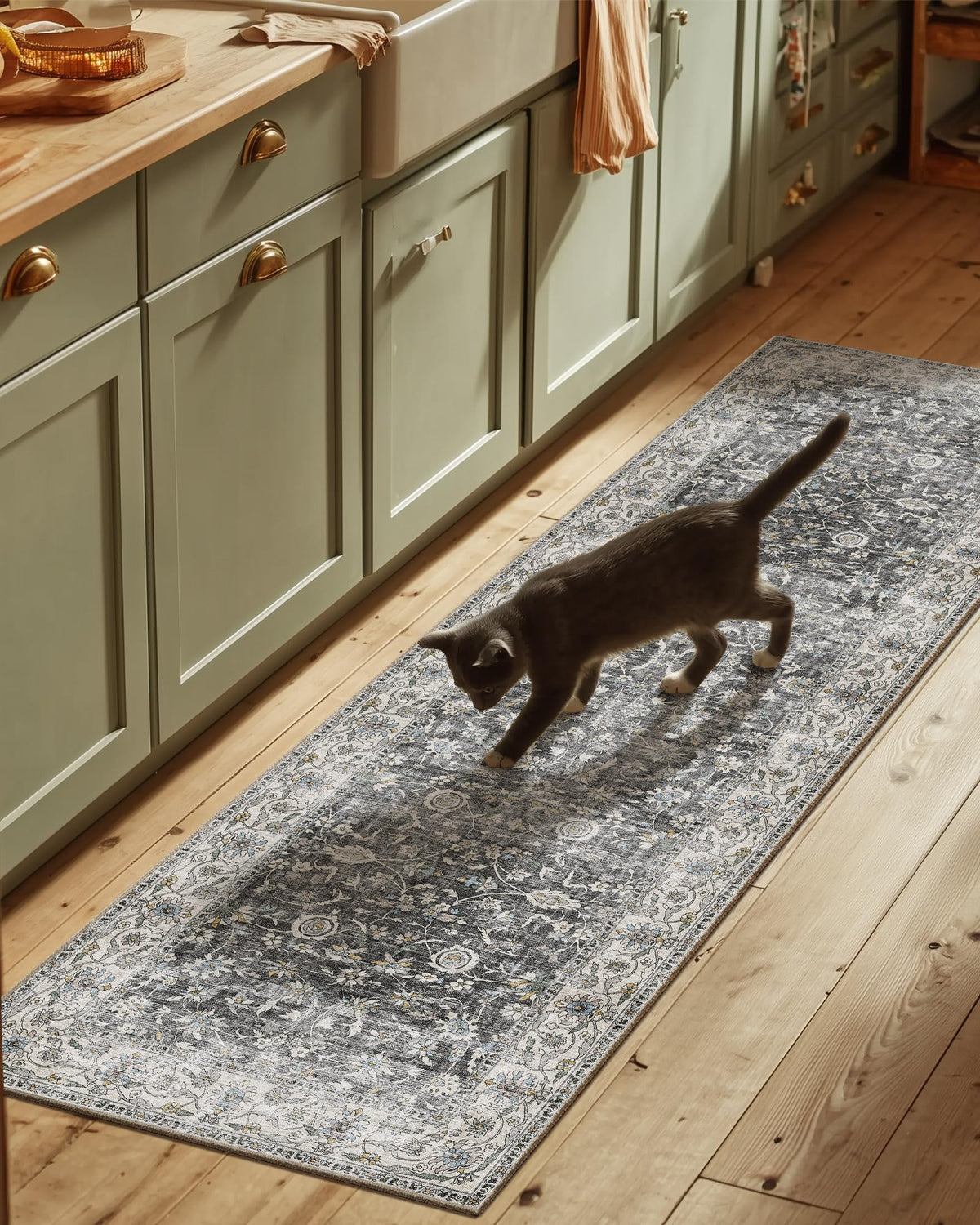 Area Rugs 9x12 Living Room: Washable Bedroom Rug Non Slip Large Boho Carpet