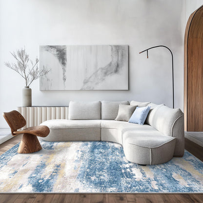BEIMO 5X7 Area Rug for Living Room, Modern Abstract Washable Soft Non Slip