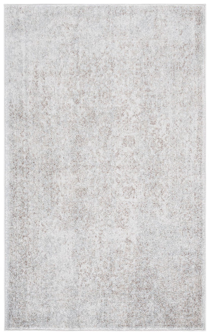 SAFAVIEH Evoke Area Rug 8x10 Large, Ivory & Taupe EVK256E