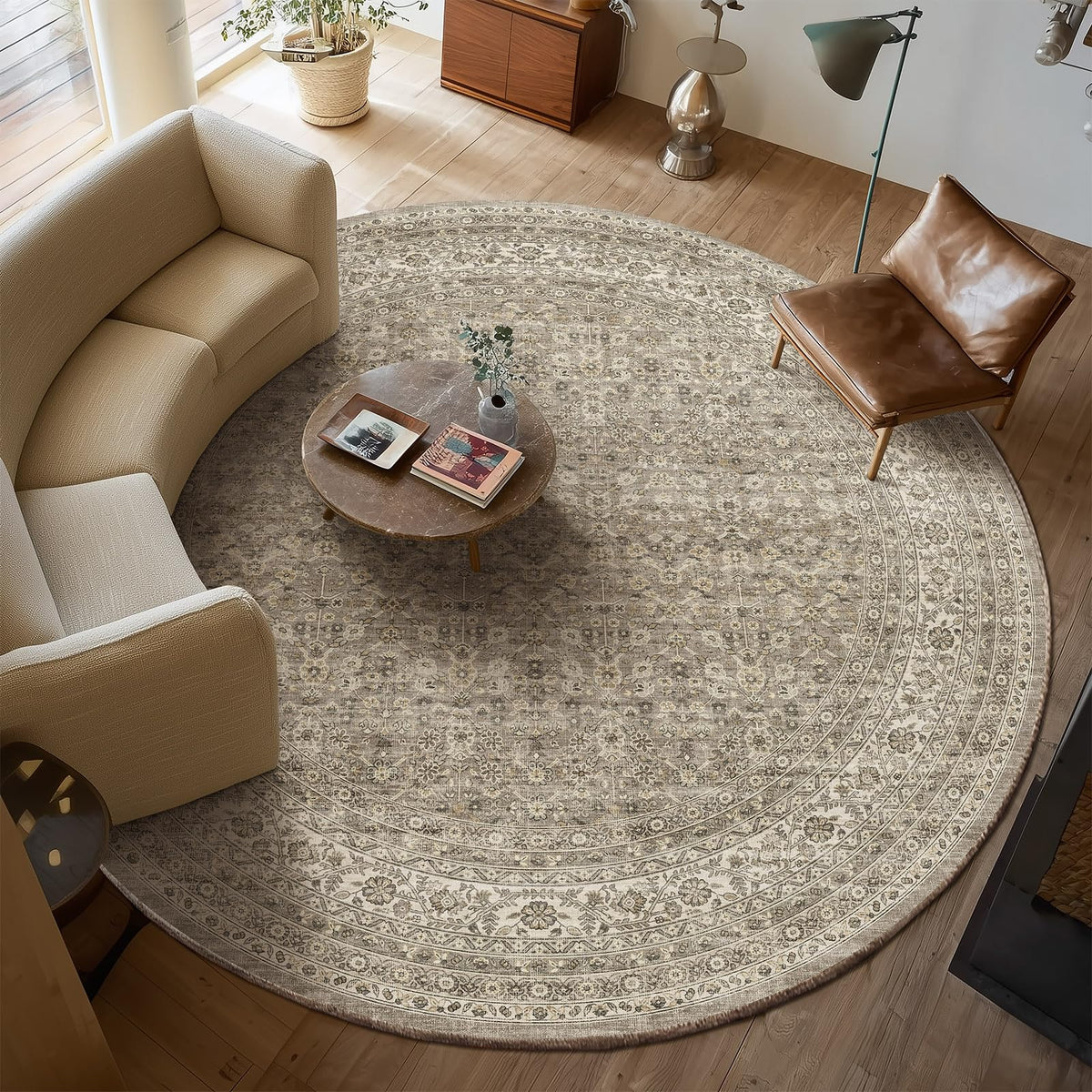 Area Rugs 9x12 Living Room: Washable Bedroom Rug Non Slip Large Boho Carpet
