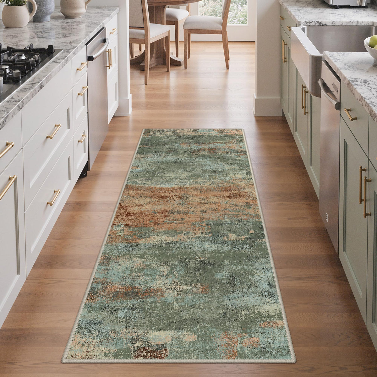 BEIMO 5X7 Area Rug for Living Room, Modern Abstract Washable Soft Non Slip