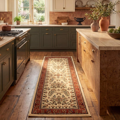 SAFAVIEH Lyndhurst Area Rug 9'x12', Traditional Red & Black LNH331B
