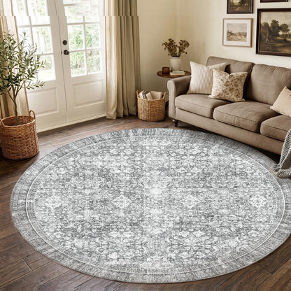 Sasttie 8x10 Area Rugs, Ultra-Soft Washable Rug for Living Room, Beige