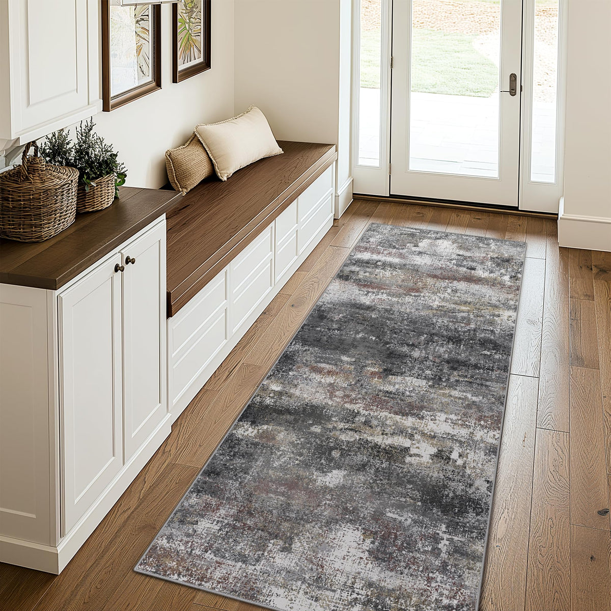 BEIMO 5X7 Area Rug for Living Room, Modern Abstract Washable Soft Non Slip