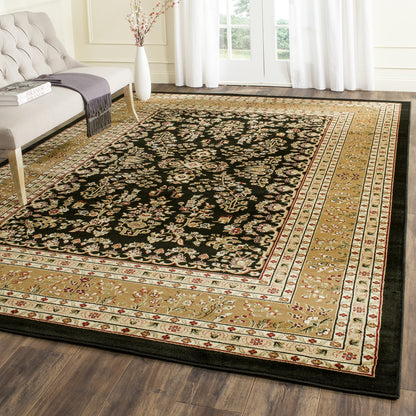 SAFAVIEH Lyndhurst Area Rug 9'x12', Traditional Red & Black LNH331B