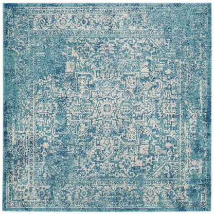 SAFAVIEH Evoke Area Rug 8x10 Large, Ivory & Taupe EVK256E