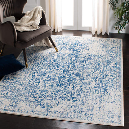 SAFAVIEH Evoke Area Rug 8x10 Large, Ivory & Taupe EVK256E