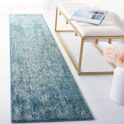 SAFAVIEH Evoke Area Rug 8x10 Large, Ivory & Taupe EVK256E