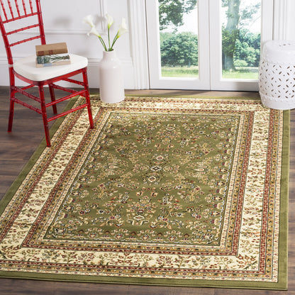 SAFAVIEH Lyndhurst Area Rug 9'x12', Traditional Red & Black LNH331B