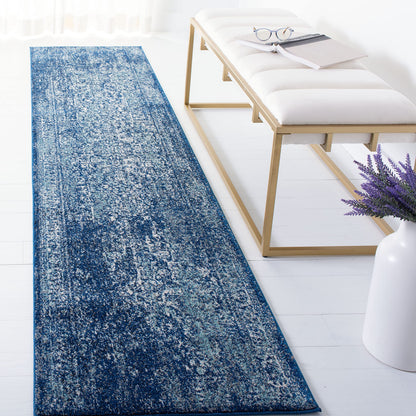 SAFAVIEH Evoke Area Rug 8x10 Large, Ivory & Taupe EVK256E