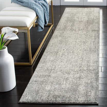 SAFAVIEH Evoke Area Rug 8x10 Large, Ivory & Taupe EVK256E